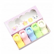 Solid Color Sets Good Quality Baby Socks Gift Sets Simple Socks