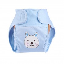 Lovely Rabbit Baby Leak-free Diaper Cover With Magic Tape (6-12 Months)
