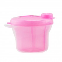 Baby Convenient Food Storage Toddler Mike Powder Carry-out Box PINK