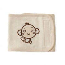 Cute Monkey Cotton Baby Belly Band Bibs Prevent Stomach from Getting Cold