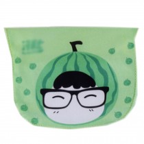 2 Cute Watermelon Baby Cotton Gauze Towels Wipe Sweat Absorbent Cloth Mat Towels