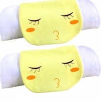 2 Lovely Kiss Me Baby Cotton Gauze Towel Wipe Sweat Absorbent Cloth Mat Towels