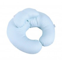 Multi-function Postpartum Breastfeeding Cushion BLUE Wave Point Feeding Pillow