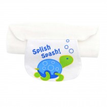 2 PCS Cute Tortoise Cartoon Pattern Baby Sweat Absorbent Towels, M