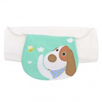 2 PCS Lovely Dog Pattern Towels Baby Sweat Absorbent Towel, 32x24 cm
