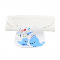 2 PCS Baby Towels for Sweat Absorbent Towel with Fish Pattern Style, M