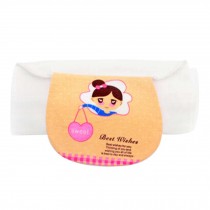 2 PCS Baby Towels for Sweat Absorbent with Pretty Girl Pattern, M