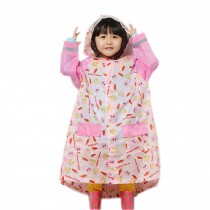 Toddler Rain Day Outerwear Baby Rain Jacket Infant Raincoat PINK Rabbit M