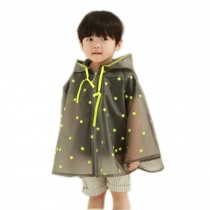 Toddler Rain Day Outerwear Baby Rain Jacket Infant Raincoat Cool Stars S