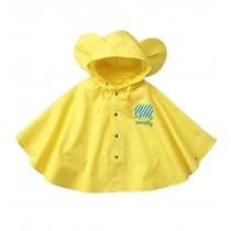 Korean Cute Childern Raincoat Fashion Children Rainwear Yellow S
