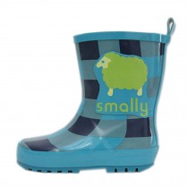 BLUE Sheep Cute Baby Rainy Day Infant Rain Shoes Toddler Rain Boot 18 CM