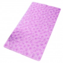 Baby Infant Bathing Mat Toddler Non-slip Ground PVC Rugs Purple 70*35CM
