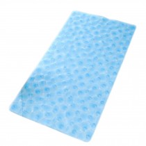 Baby Infant Bathing Mat Toddler Non-slip Ground PVC Rugs BLUE 70*35CM