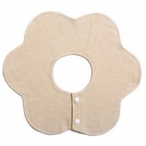 Sided Rotatable Baby Bibs Cotton Baby Bibs(Solid Colored Flower)