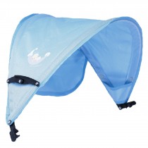Baby Stroller Sunshade Maker Infant Stroller Canopy Cover Half [Light Blue]