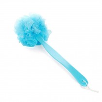 [Set of 2] Durable Suspensibility Long Handle Soft Body Brush/Bath Brush,BLUE