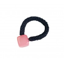 Set Of 4 Crude Tousheng Candy Colored Hair Band Rubber Band Hair Accessory