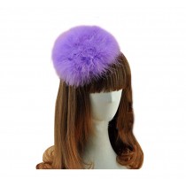 Beautiful Charming Feather Hairpin for Parties/Stage/Wedding,Purple