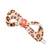 Set of 2 Flower Hair Pin Fashion Hair Clip Creative Hairpin,Yellow Leopard