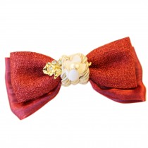 Elegant Cute Red Bow Hair Claw Fashion Hair Clip Creative Hair Claw/Hairpin