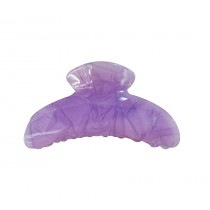 Jelly Color Hairpin Medium Hair Claw Elegant Hair Claw Hair Clip(Light Purple)