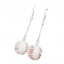 Set of 2 Sports Style Funny Earrings Stylish Individuality Earrings, Baseball