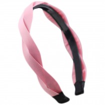 Fashion Pure Headband Toothed Antiskid Hair Hoop Hair Accessories(Pink)