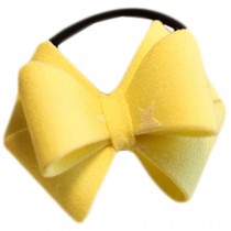 Fashion Hair Bands Bowknot Hair Rope Hair Accessories(Yellow)