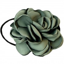 Elegant Flowers Ponytail Holders Hair Rope Hair Accessories(Green)