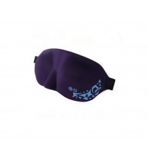 Eye Mask Eyepatch Blindfold Shade Sleep Aid Cover Light Guide Relax PURPLE