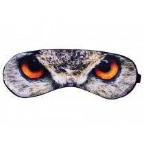 Creative Silk Cartoon Eye Mask Eye Shade Blindfold Shade Cover For Sleep OWL
