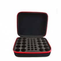 Essential Oil Box - 41 Slots. Best For 5ml 10ml And 15ml Drams(Red)