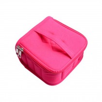 Essential Oil Carrying Case Holds 13 Slots Best For 15/115/ ml(rose Red)