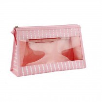 Portable Transparent Makeup Box& Cosmetic Makeup Bag