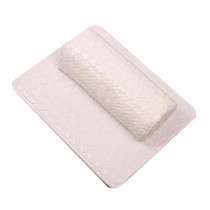 Nail Art Arm Rest Holder PU Leather Soft Hand Cushion Pillow & Pad Rest White