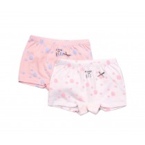 Set of 2 Cute Breathable Soft Baby Girls Underwear Panties, 2-3 Years, Colorful