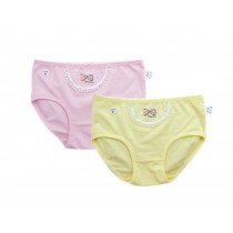 Lovely Briefs Panties Cartoon Underwears for Girls Set of 2 Kids Underpants