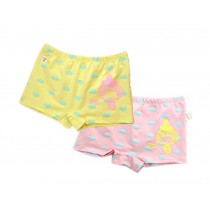 2 Pcs Lovely Underpants Cloth Pants Reusable Cartoon Underwears for Little Girls