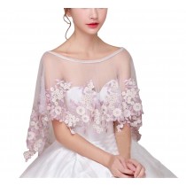 Fashion Style Women's Wedding Dresses Lace Bridal Shawls S