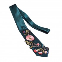 Polyester Silk Neckties Women Embroidery Neckties Casual Neckties Fashion Ties