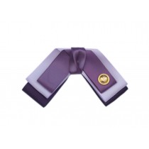 Professional Neckties for Women Compact Wear Ties(Golden Button)