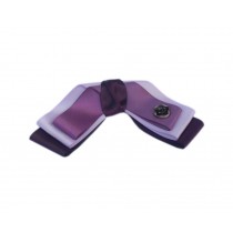 Professional Neckties for Women Compact Wear Ties(Dark Purple)