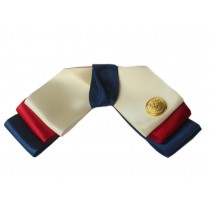 Professional Neckties for Women Three Colors Style Ties(Golden Button)