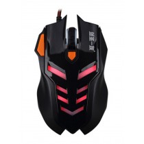 E-sports Game Mouse USB Notebook Computer Wired Mouse BLACK