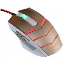 Unique Scroll Wheel Optical Mouse Wired Game Mouse Elegance WHITE