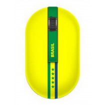 World Cup Wireless Mouse 2.4GHz Optical Mouse Souvenir Edition Mouse BRASIL