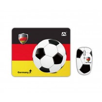 Creative Football Teams Wireless Mouse & Mouse Pad Germany