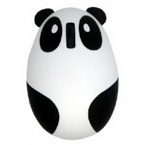 New 2.4 GHz Optical Mouse Lovely Creative Panda Computer Mice WHITE