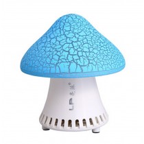USB Mini Desktop Computer Laptop Speaker Fashion Mushroom Speaker BLUE