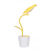 Creative Modern Yellow Bird USB Lamp, Rechargeable LED Reading Lamp